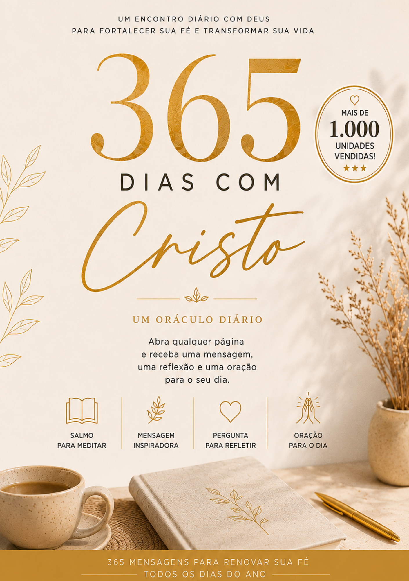 Capa do livro 365 Dias com Cristo